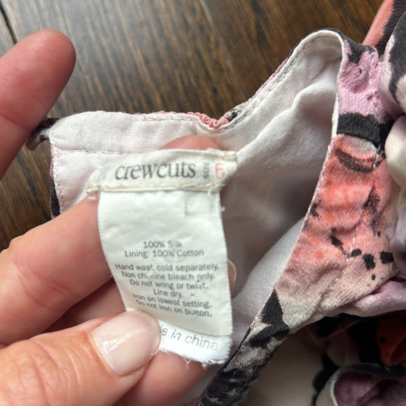 Crewcuts silk dres - Picture 4 of 6